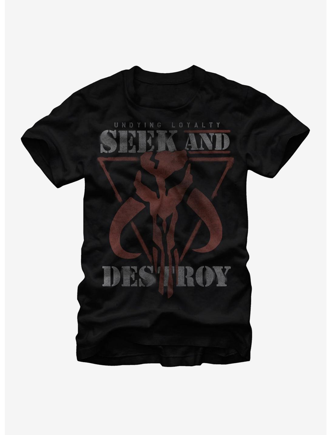 Star Wars Mandalore Seek and Destroy T-Shirt