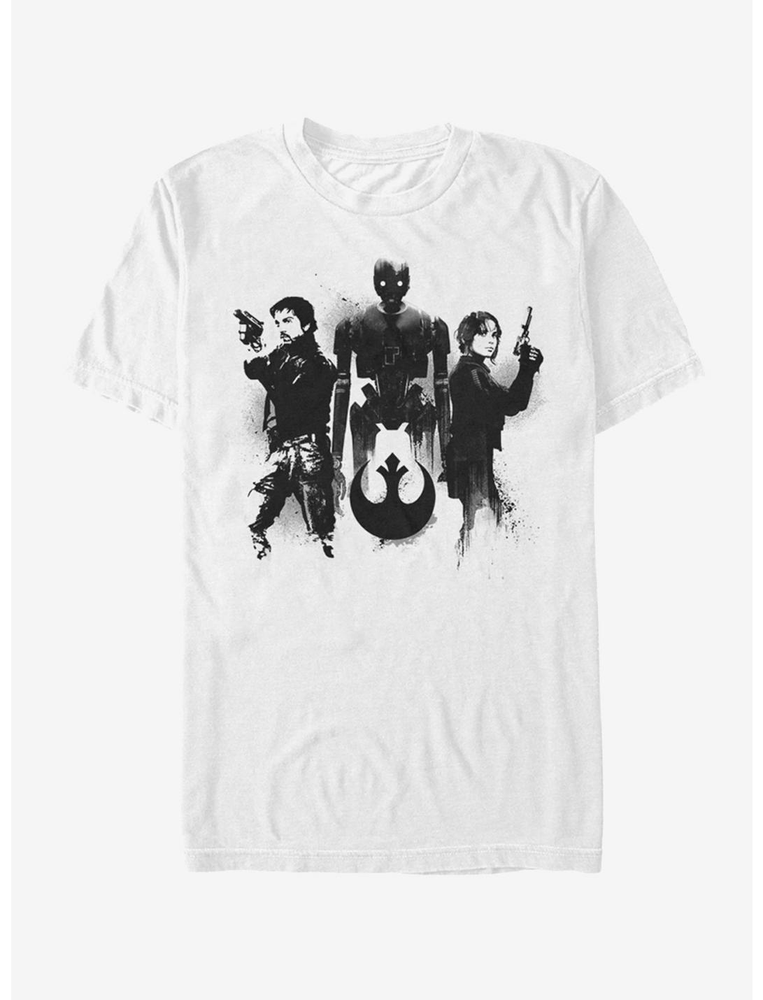 Star Wars Rebellion Hero Silhouette T-Shirt