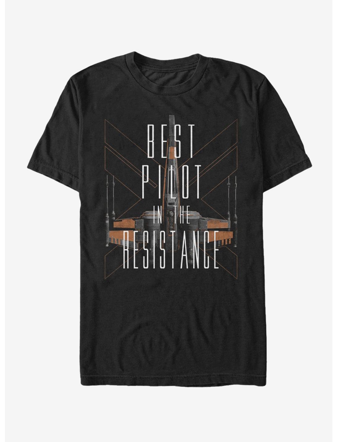 T-shirt X-Wing Star Wars Meilleur Pilote de la Résistance