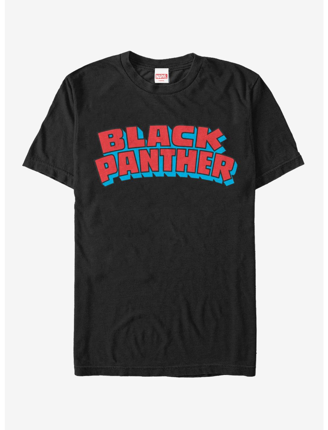T-shirt Marvel Panthère Noire Logo Rétro