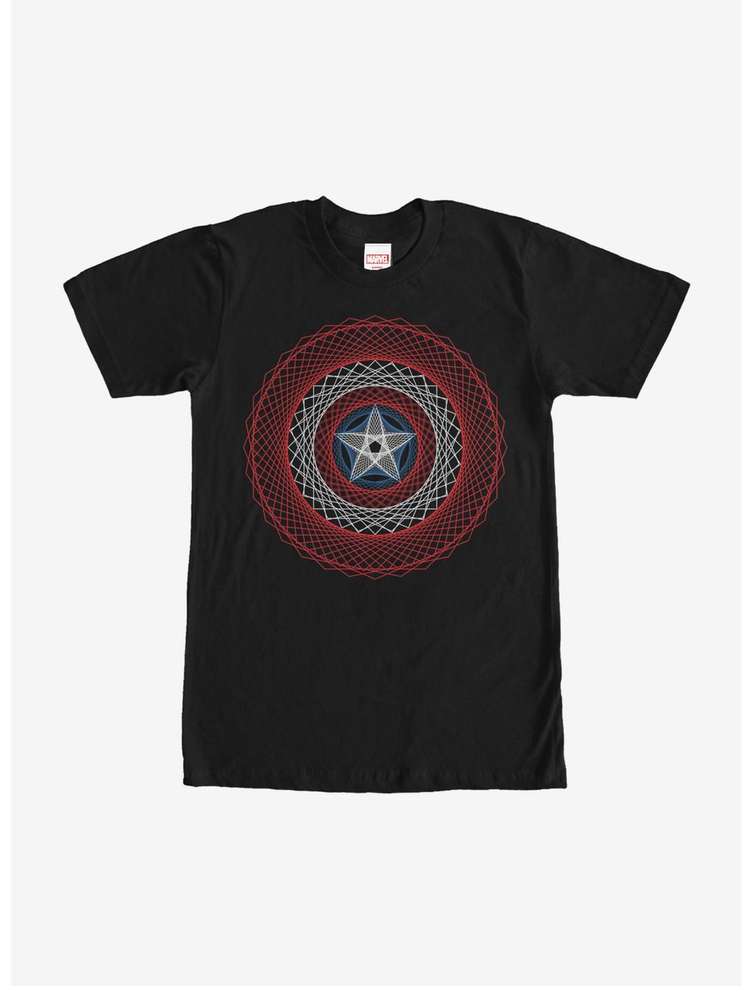 T-shirt bouclier 3D Captain America Marvel