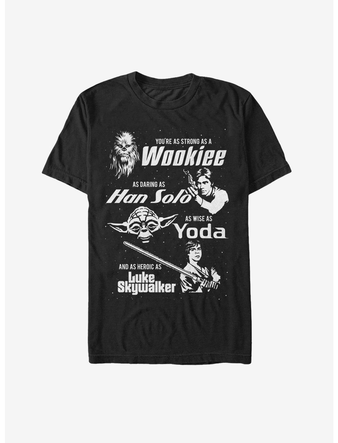 Star Wars Dad Qualities T-Shirt