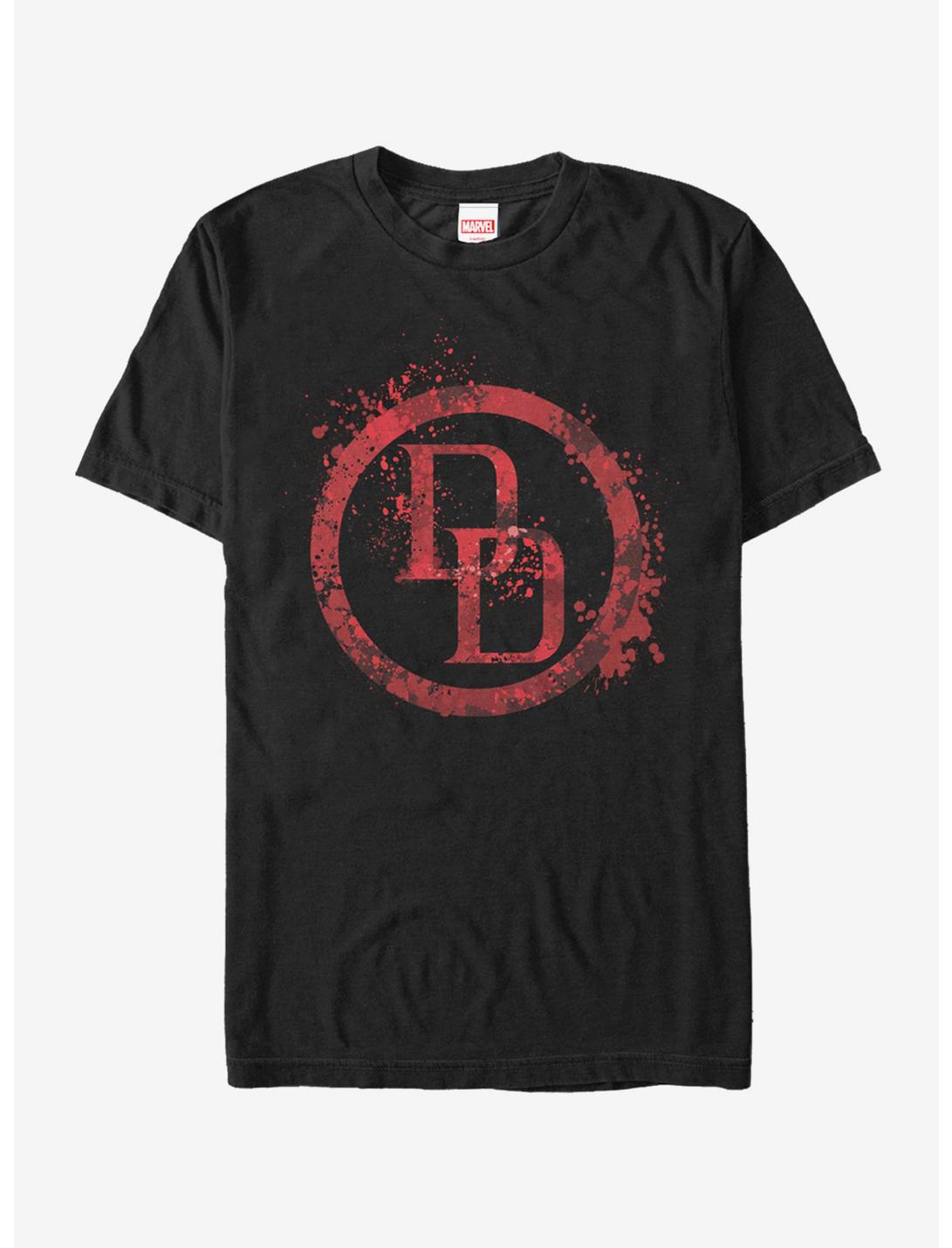 Marvel Daredevil Logo Splatter T-Shirt
