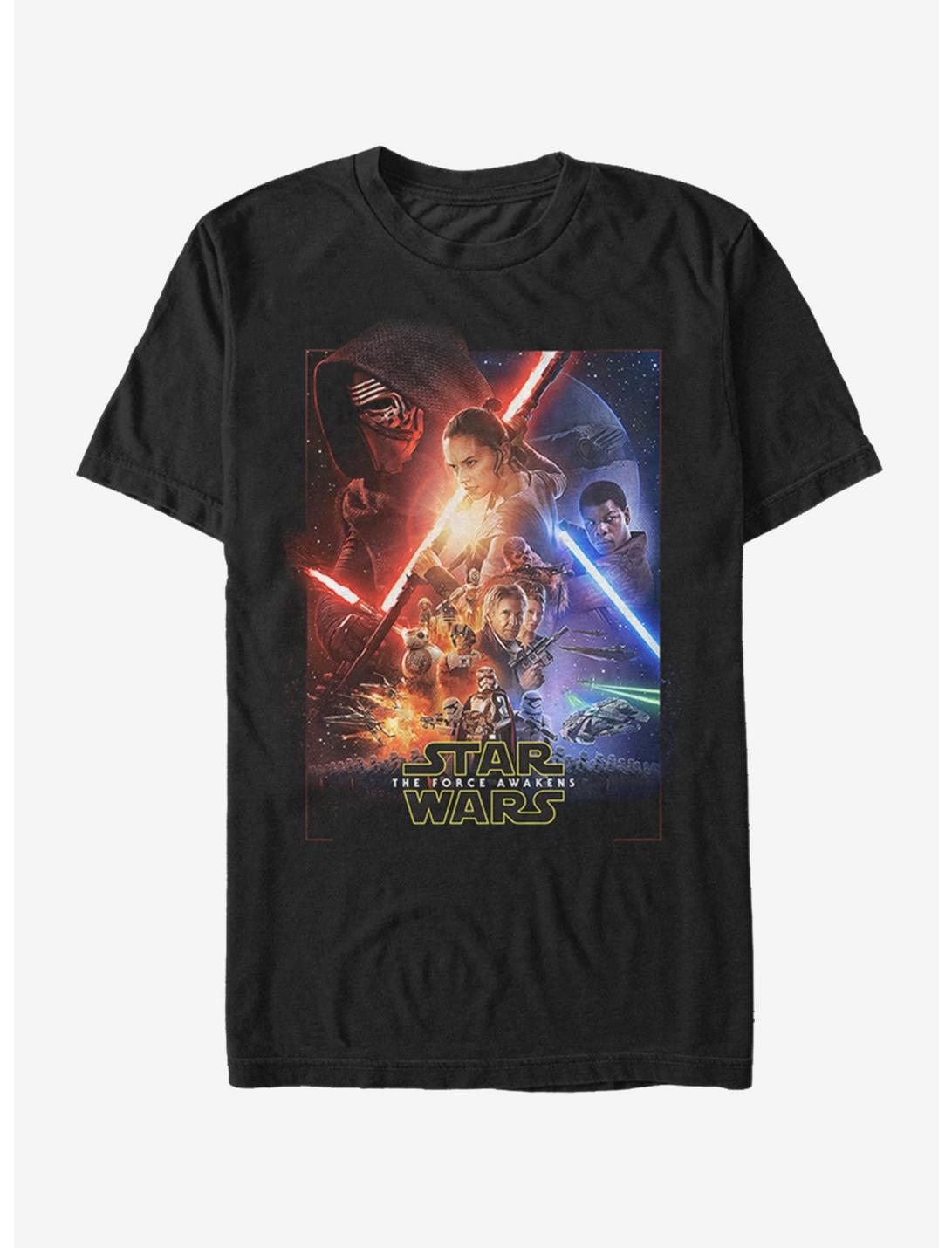 Star Wars Episode VII Movie Poster T-Shirt