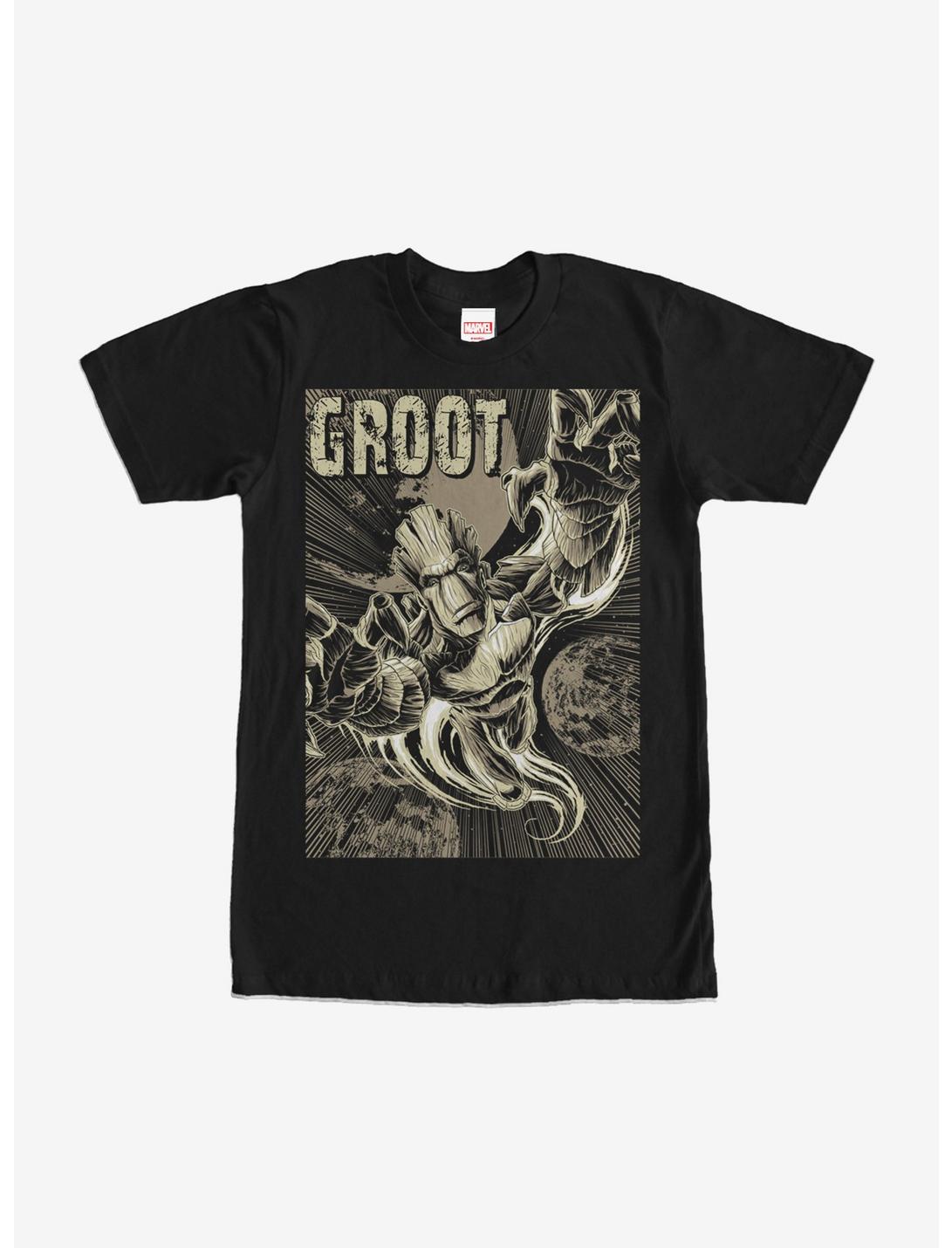 Marvel Guardians of the Galaxy Groot Plummet T-Shirt