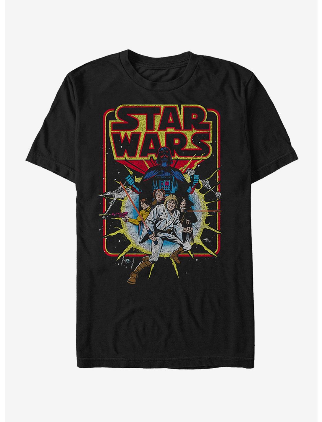 Star Wars Retro Explosion T-Shirt