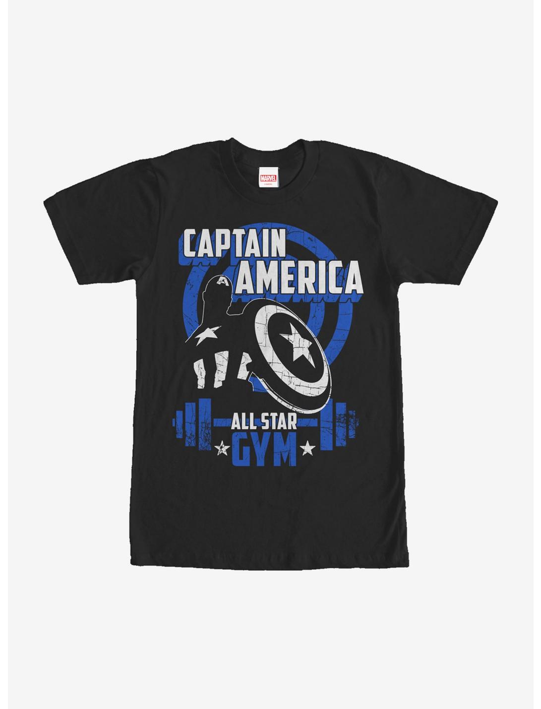 Marvel Captain America All Star Gym T-Shirt