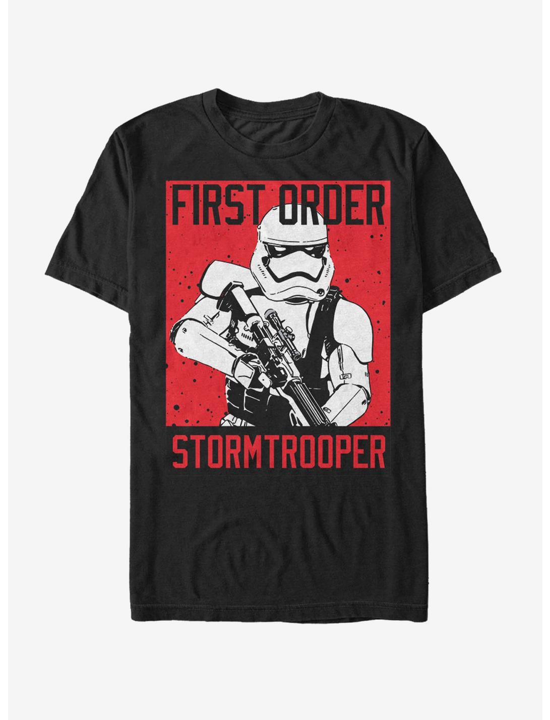 Star Wars First Order Stormtrooper Poster T-Shirt