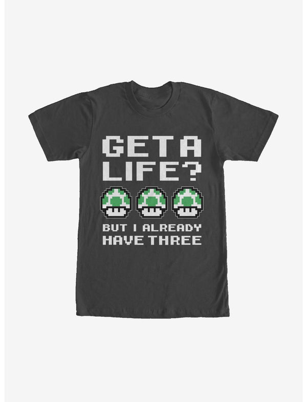 Nintendo Mario Three Lives T-Shirt