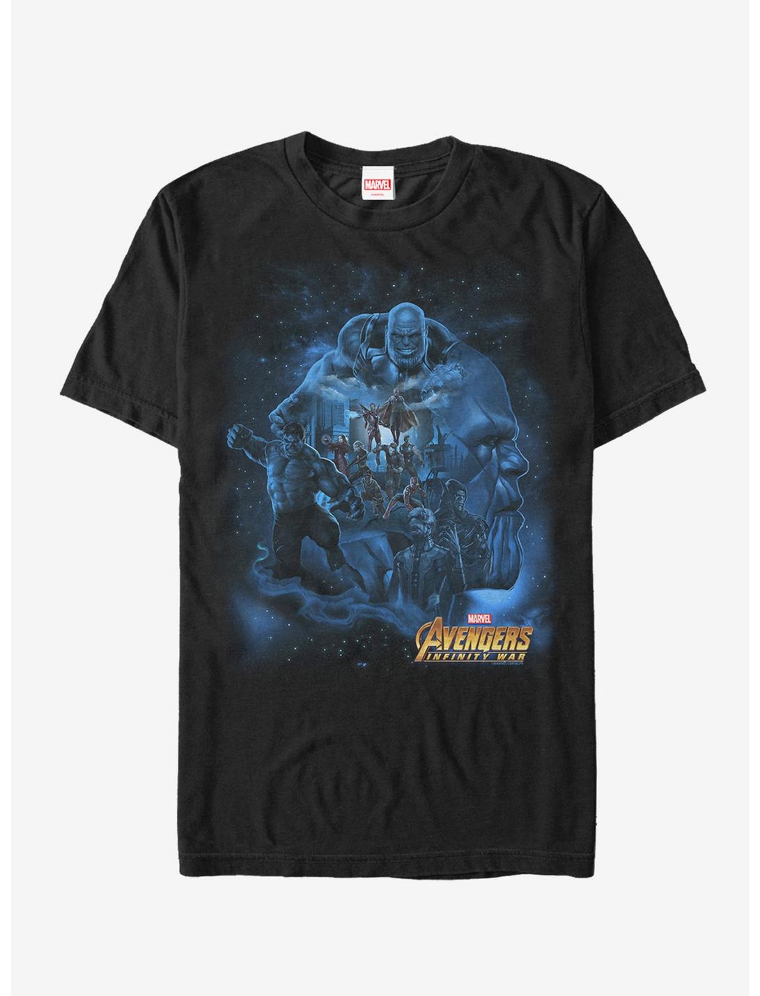 Marvel Avengers: Infinity War Thanos Starry Sky T-Shirt
