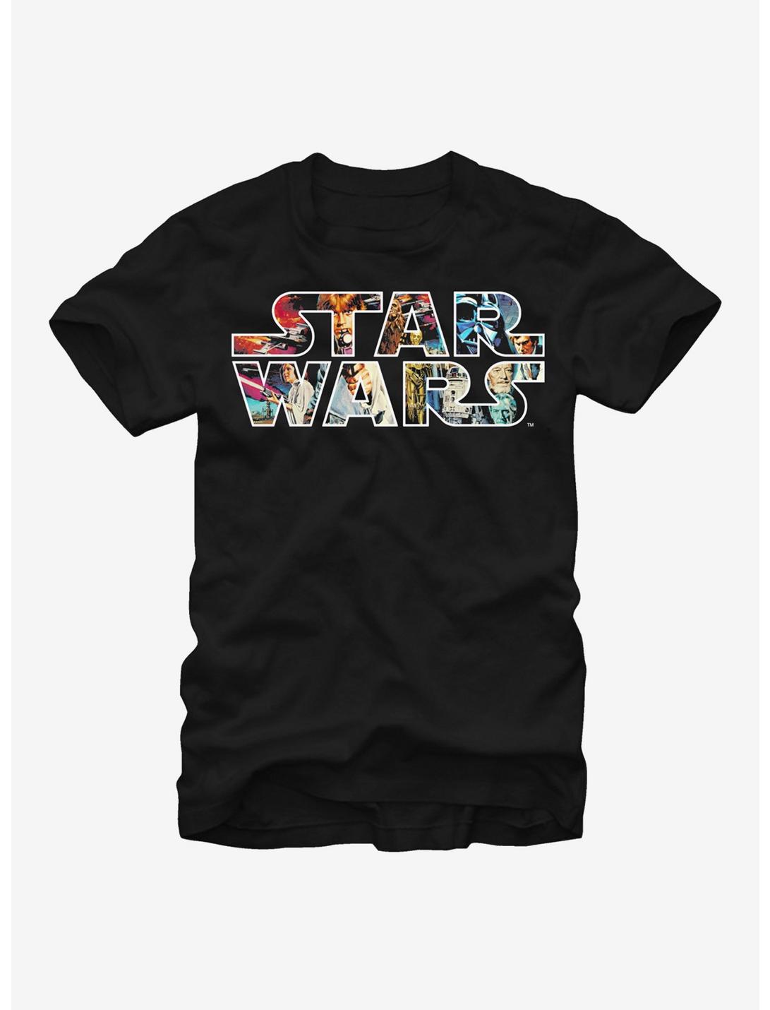 Star Wars Classic Poster Logo T-Shirt