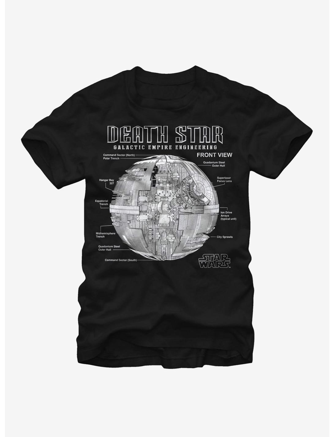 Star Wars Death Star Galactic Empire Engineering T-Shirt