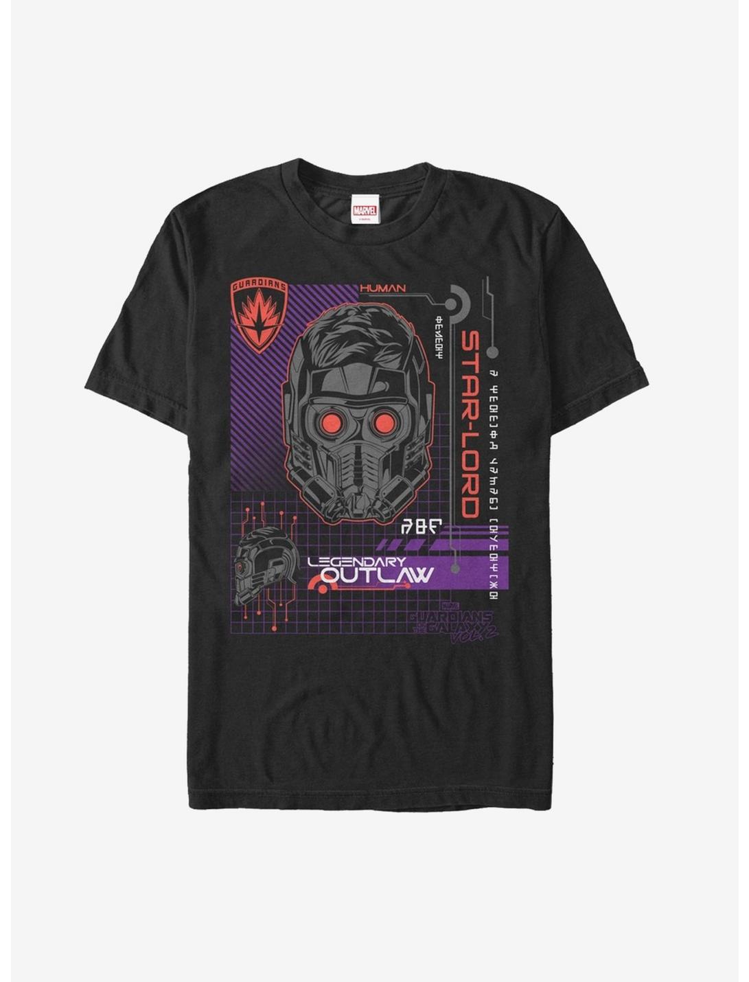 Marvel Guardians of Galaxy Vol. 2 Star-Lord Code T-Shirt