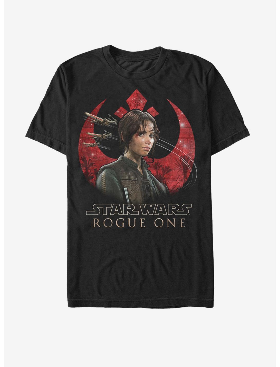 Star Wars Jyn Republic Alliance Crest T-Shirt