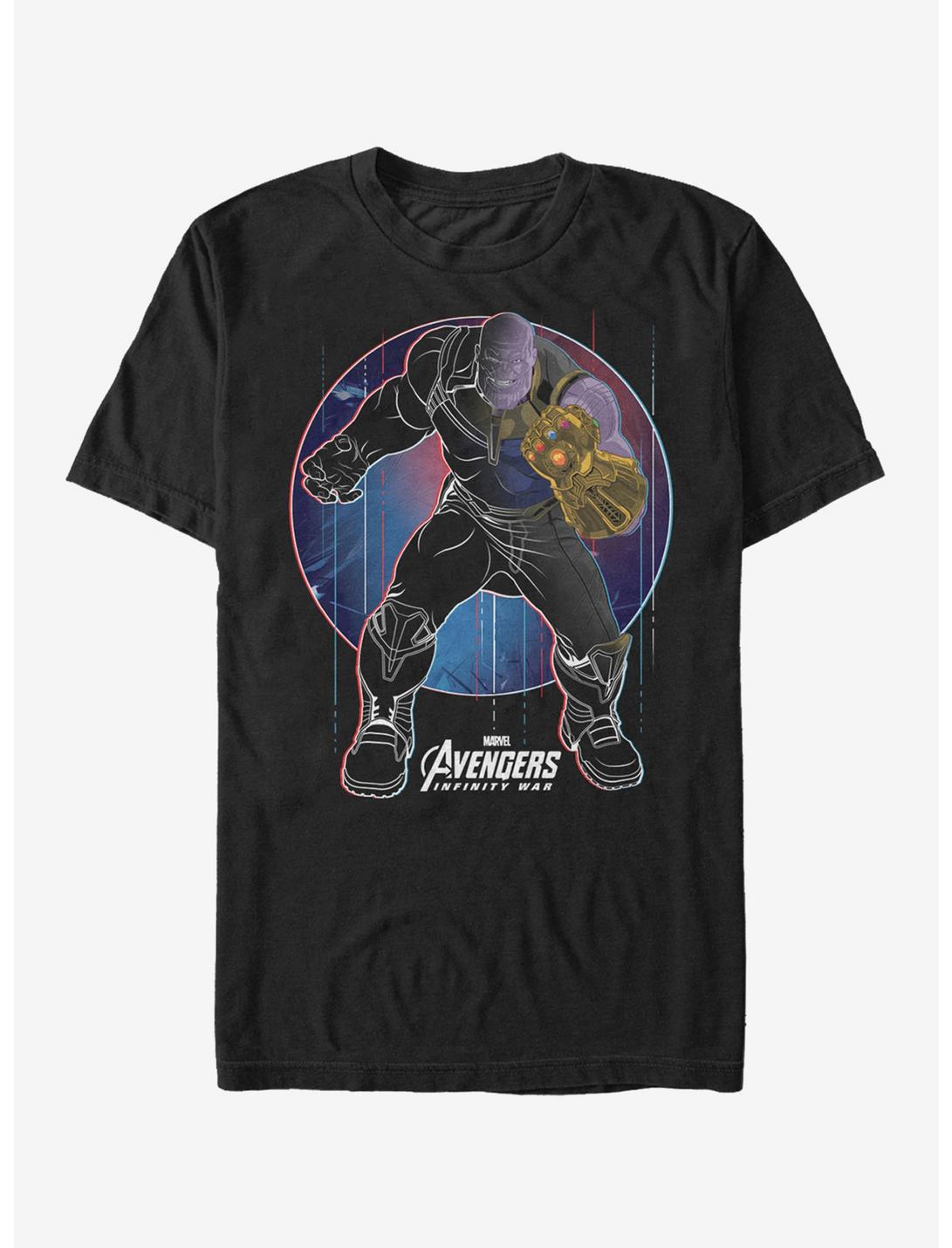 Marvel Avengers: Infinity War Thanos Circle T-Shirt