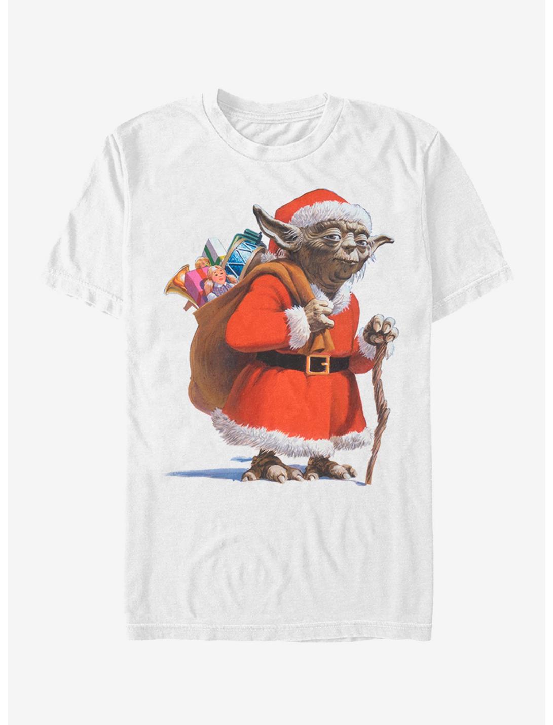 T-shirt Noël Star Wars Yoda Père Noël