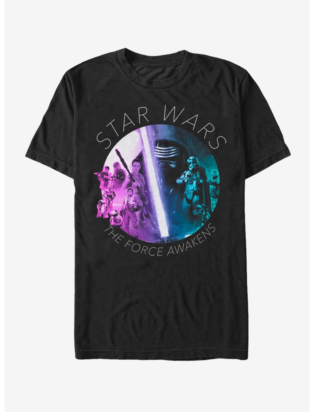 T-shirt Star Wars Côté Obscur et Côté Clair