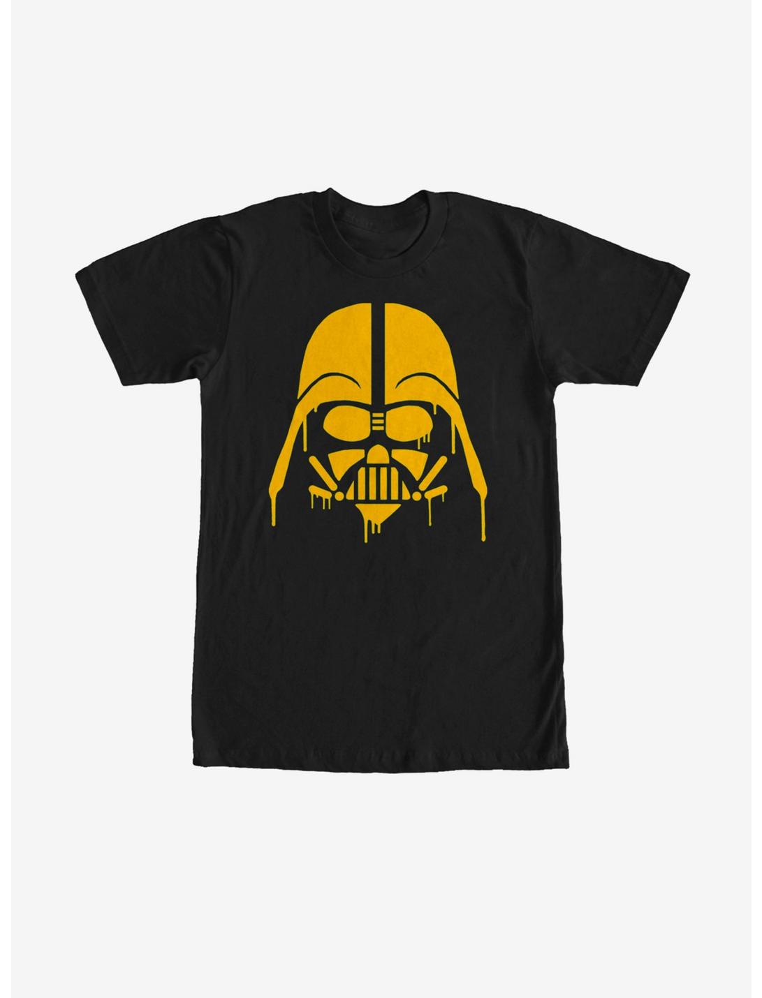 Star Wars Halloween Dripping Darth Vader Helmet T-Shirt