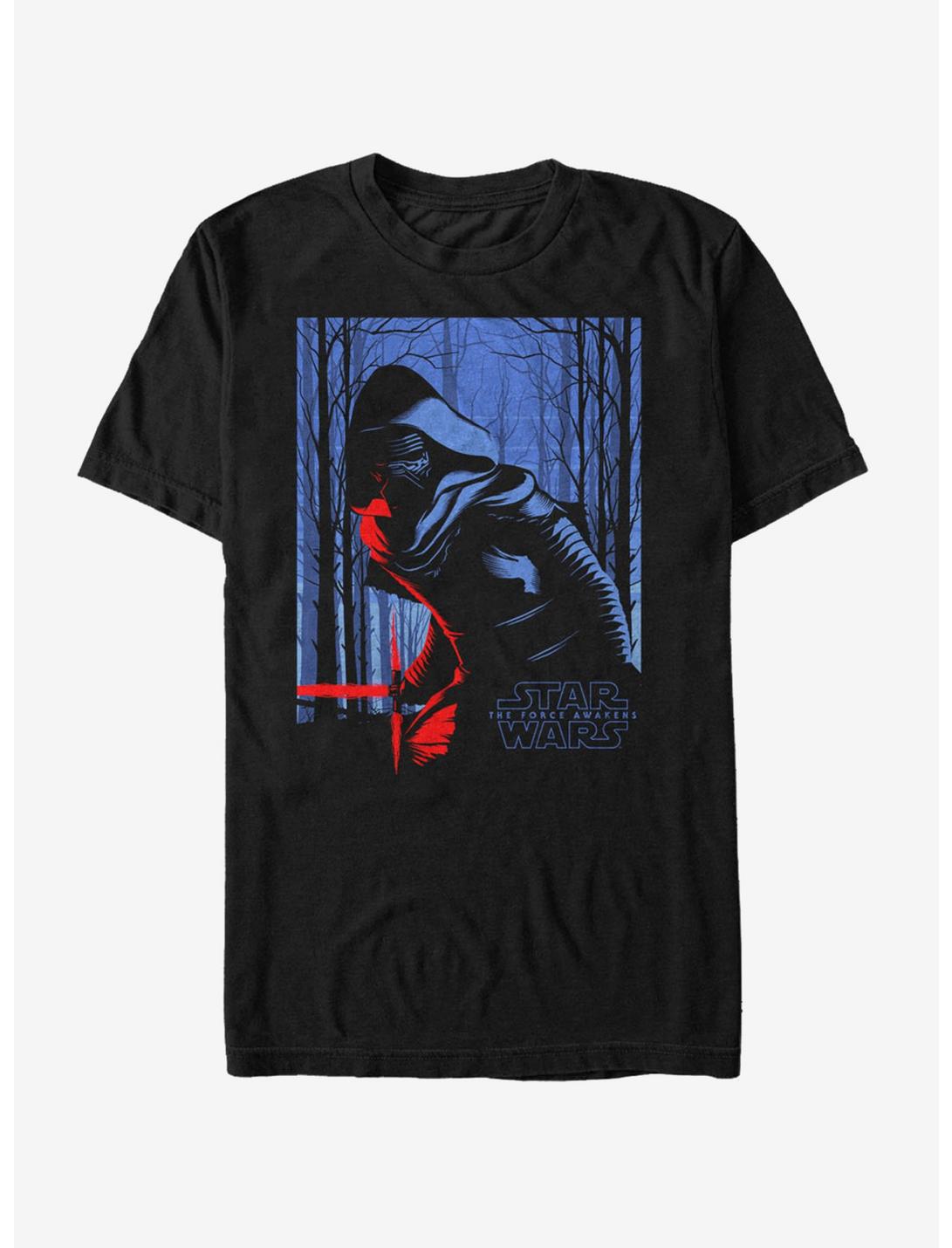Star Wars Kylo Ren in the Woods T-Shirt