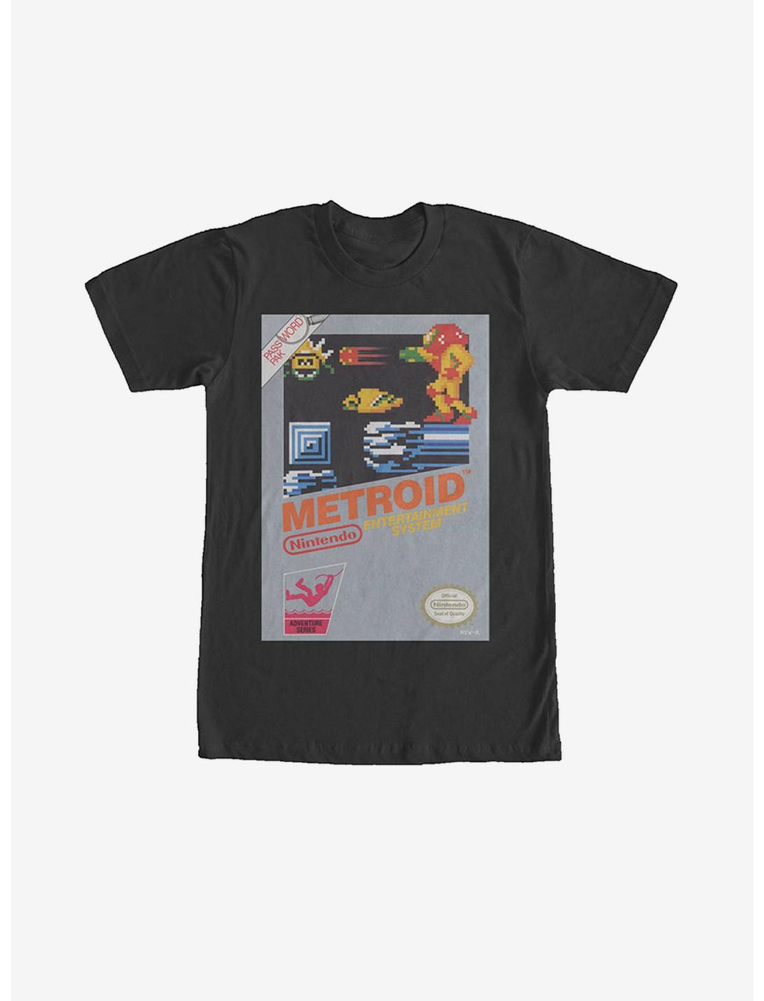 T-shirt Metroid classique Nintendo NES