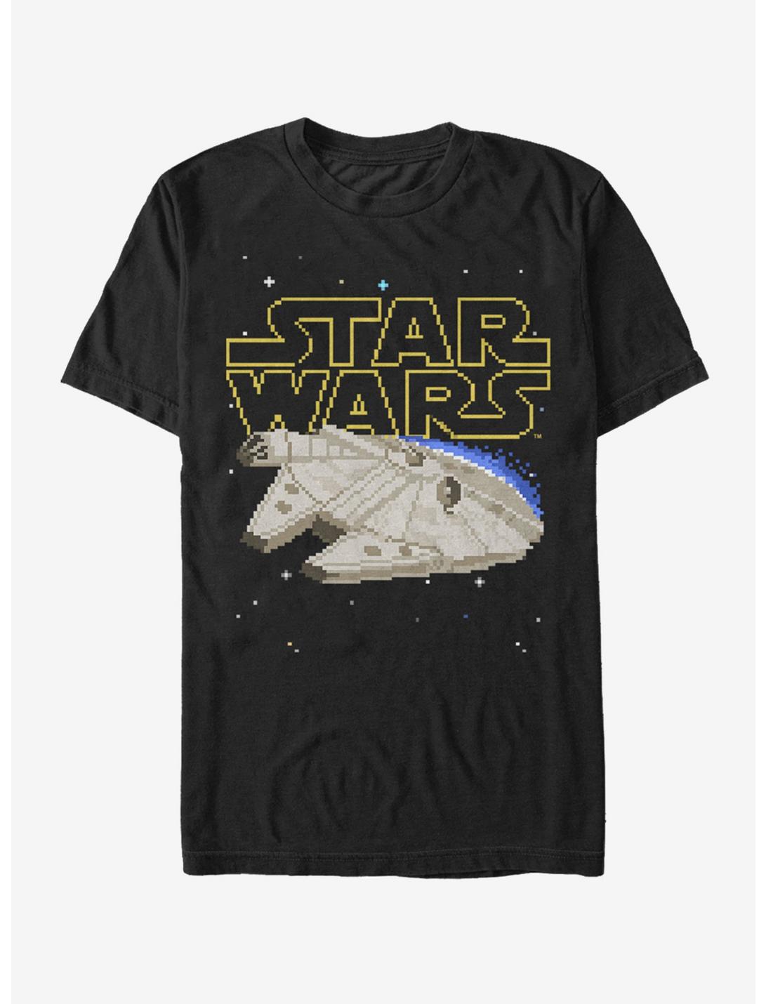 Star Wars Pixel Millennium Falcon T-Shirt