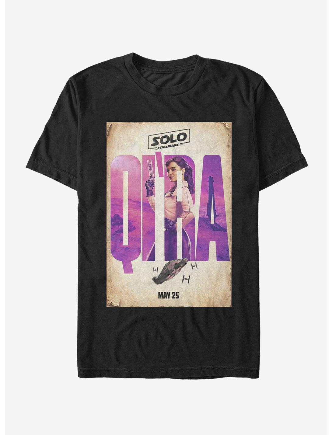 Star Wars Solo A Star Wars Story Qi'ra Name Poster T-Shirt