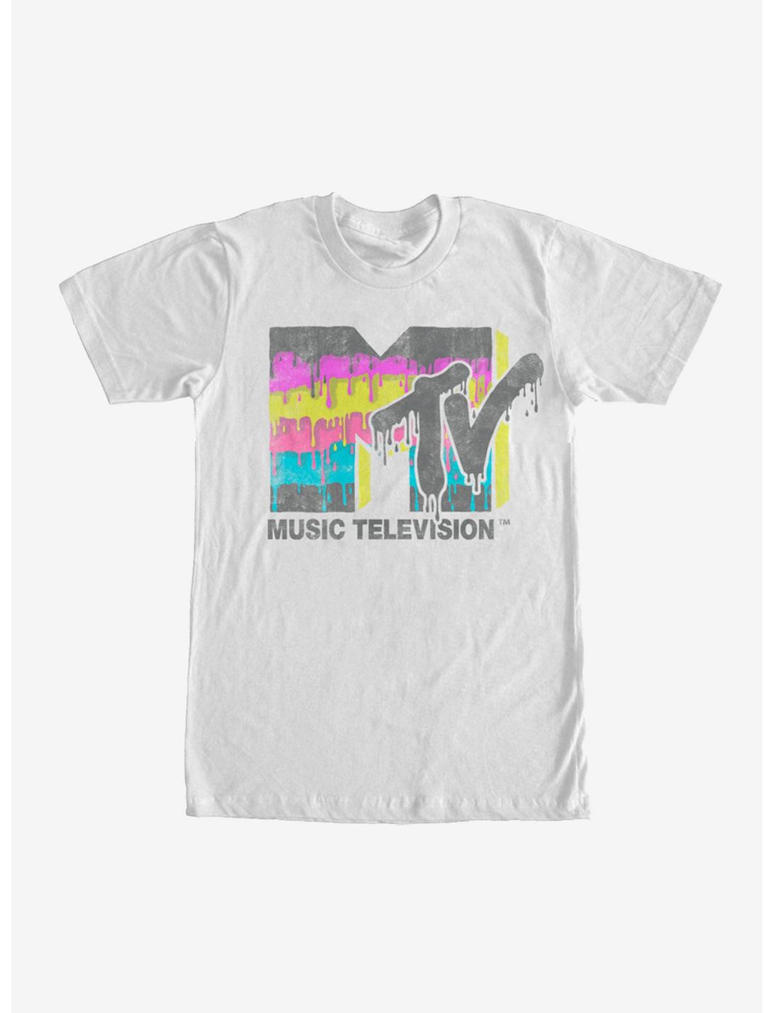 MTV Retro Logo Drip T-Shirt