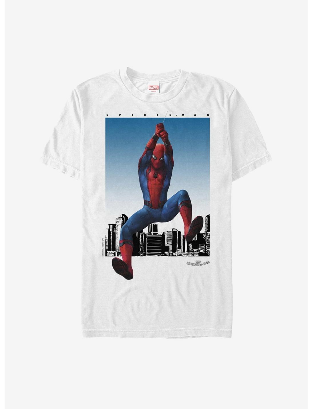 Marvel Spider-Man Homecoming Cityscape T-Shirt