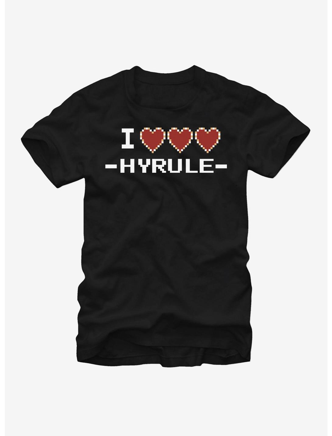 Nintendo Legend of Zelda I Heart Hyrule T-Shirt