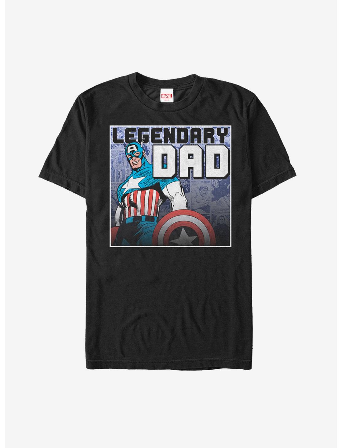T-shirt Marvel Captain America Legend Fête des Pères