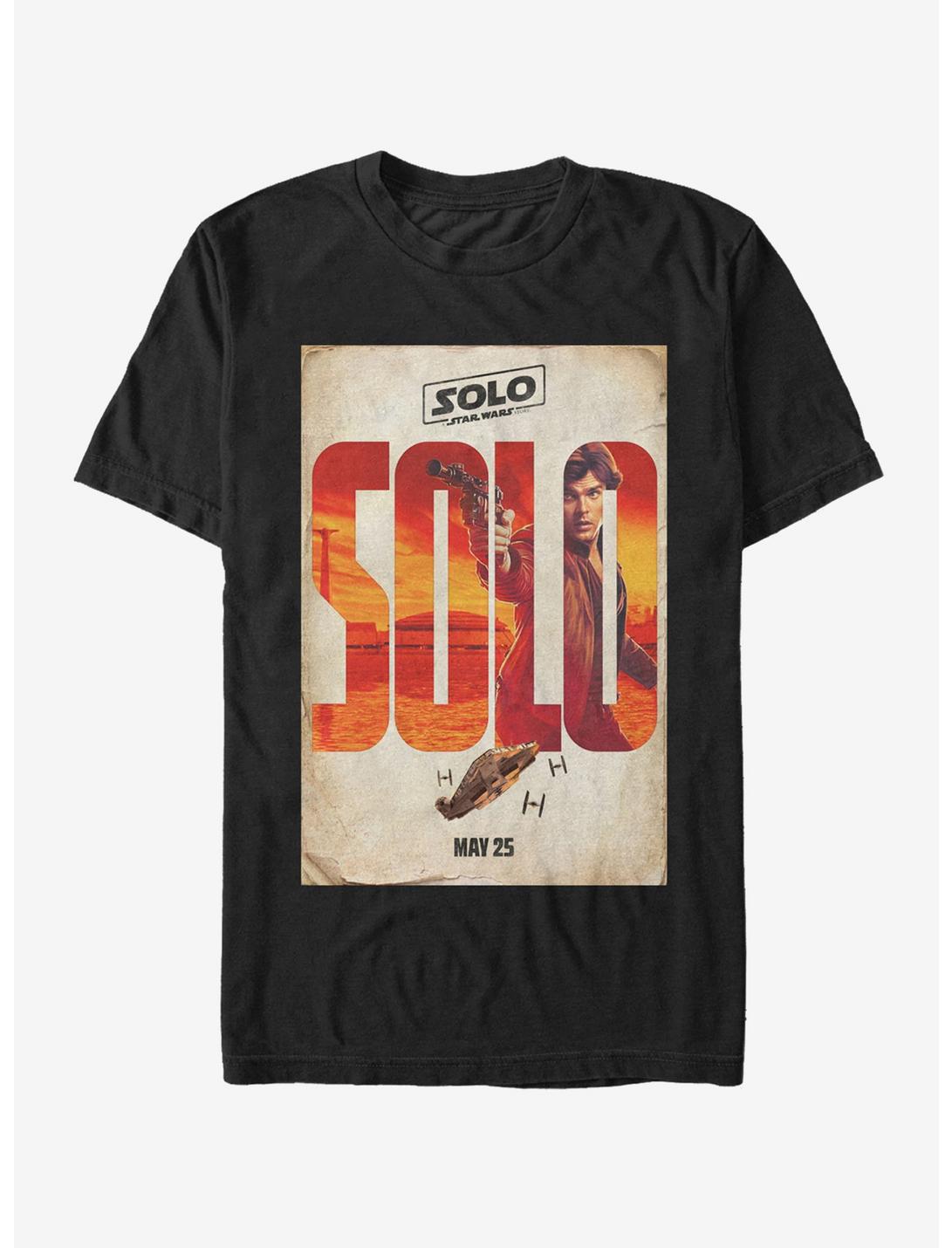 Star Wars Solo A Star Wars Story Name Poster T-Shirt