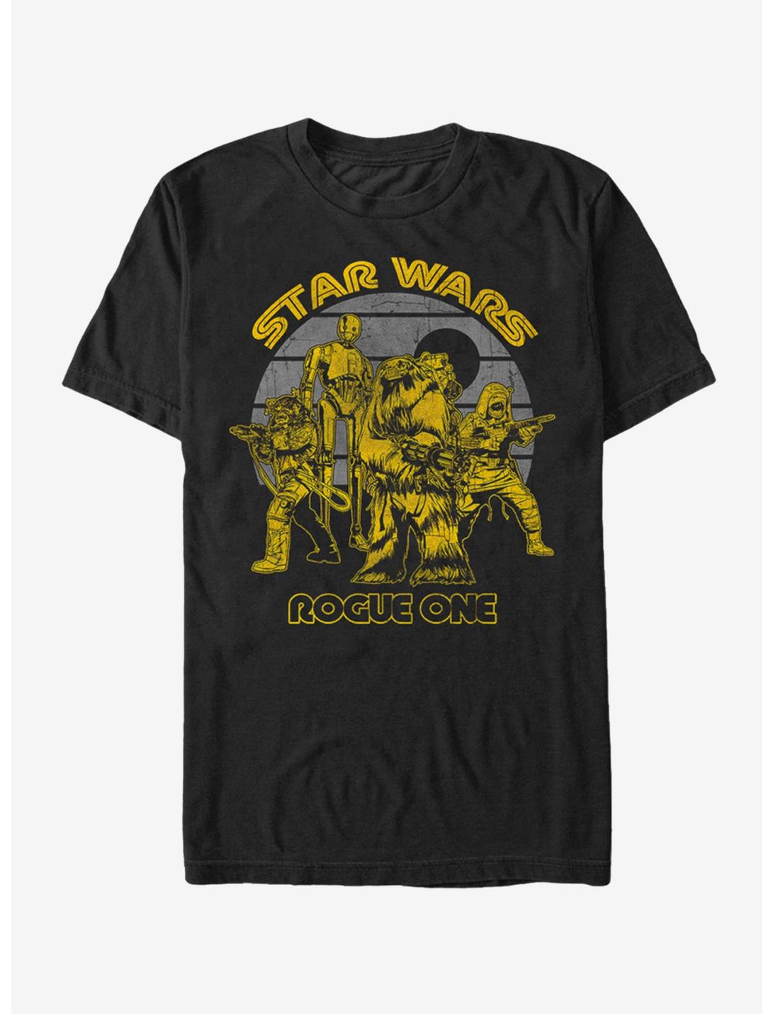 Star Wars Retro Rebel Death Star Print T-Shirt