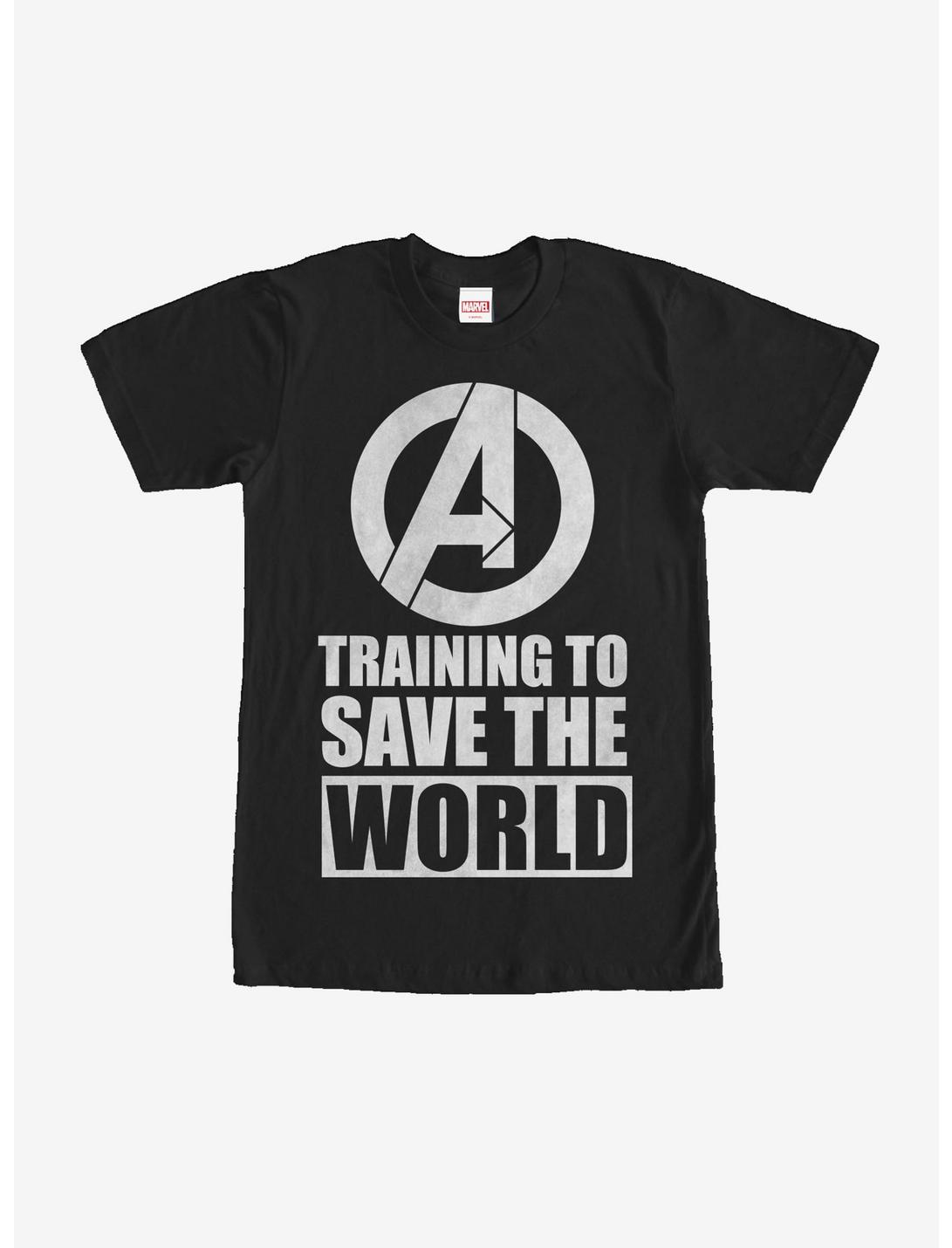 Marvel Avengers Training to Save World T-Shirt