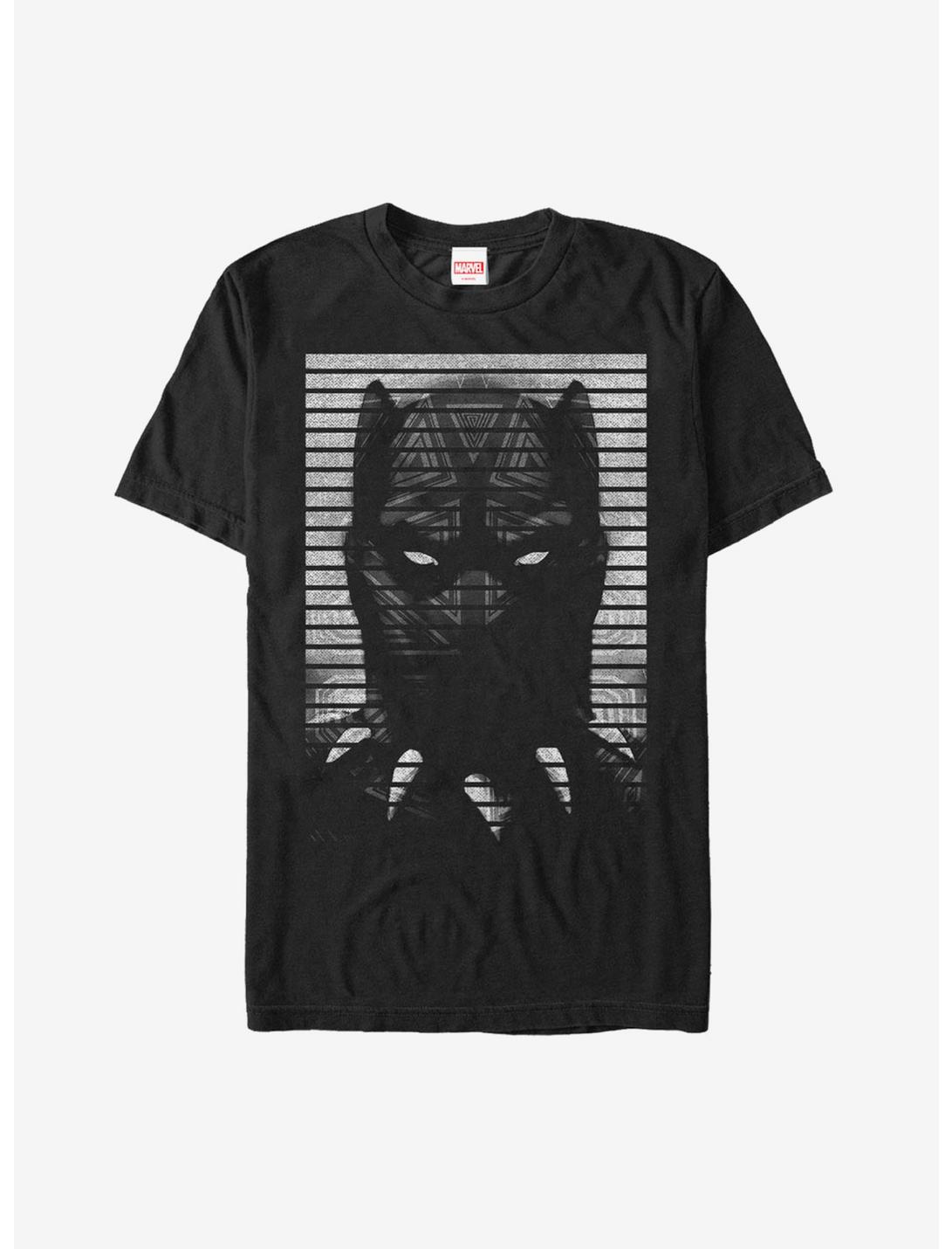 T-Shirt Marvel Black Panther - Profil Rayé