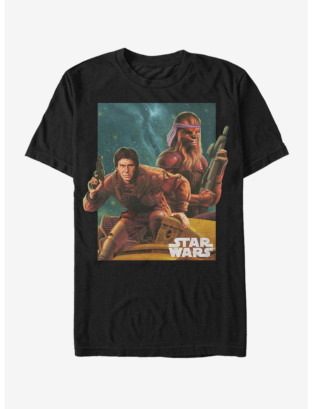 T-shirt Star Wars Han et Chewbacca avec bandana