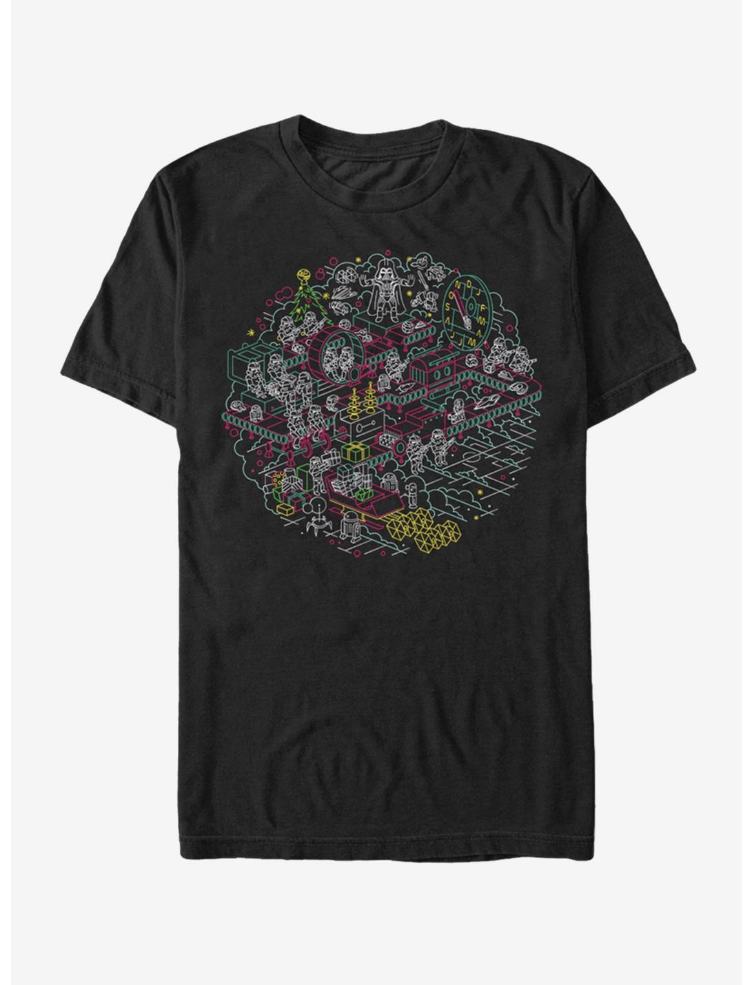 Star Wars Christmas Darth Vader Workshop T-Shirt