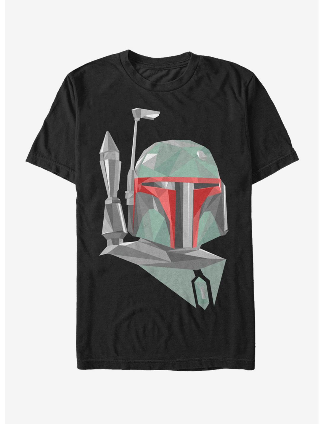 T-Shirt Star Wars Boba Fett Géométrique