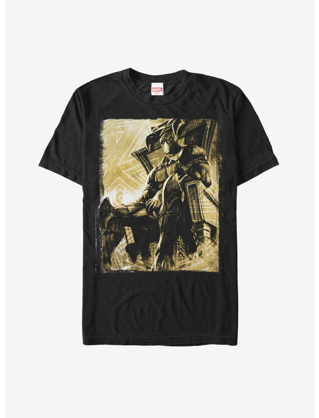 Marvel Black Panther Throne T-Shirt