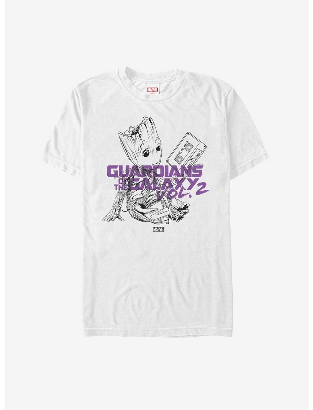 Marvel Guardians of the Galaxy Vol. 2 Groot Music T-Shirt