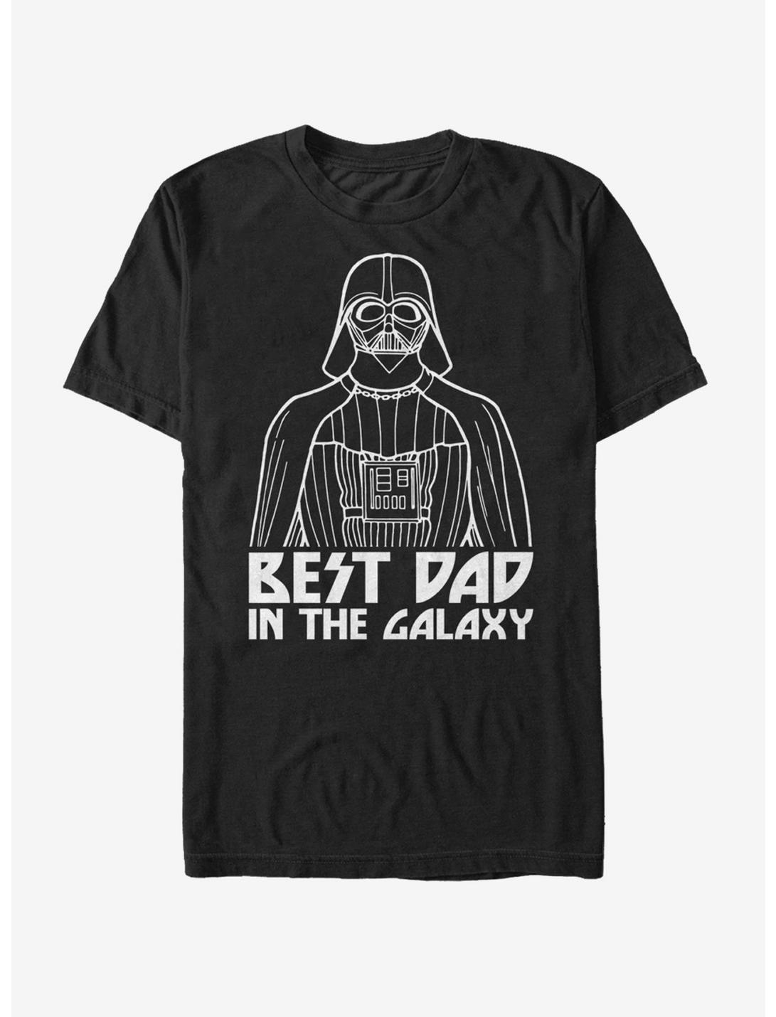 Star Wars Darth Vader Best Dad in the Galaxy T-Shirt