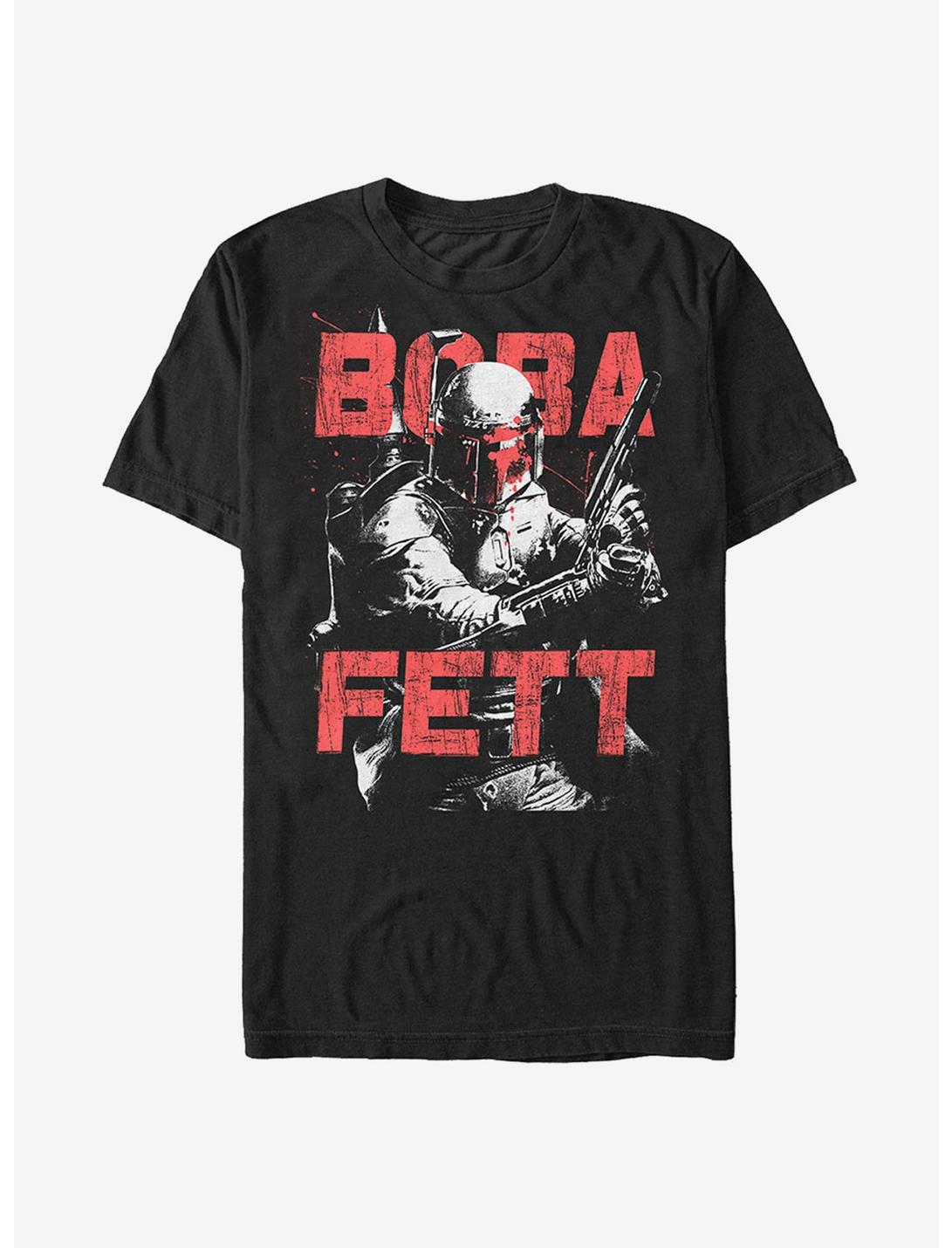 T-shirt Star Wars Boba Fett en position de combat