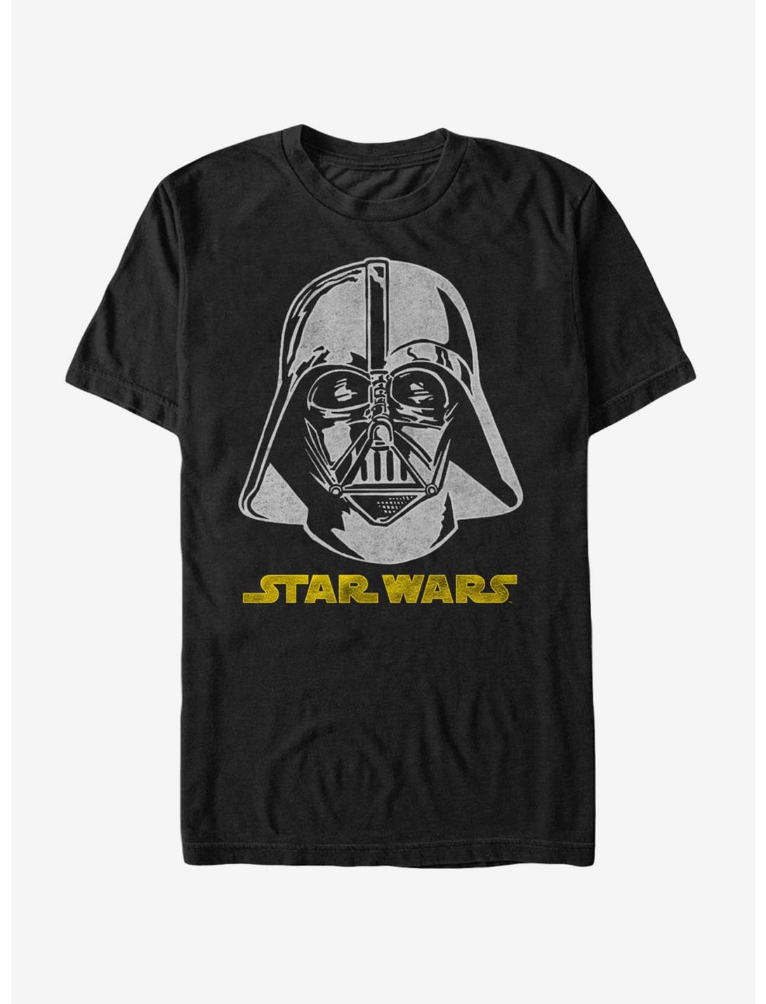 T-shirt Star Wars Logo Casque Dark Vador