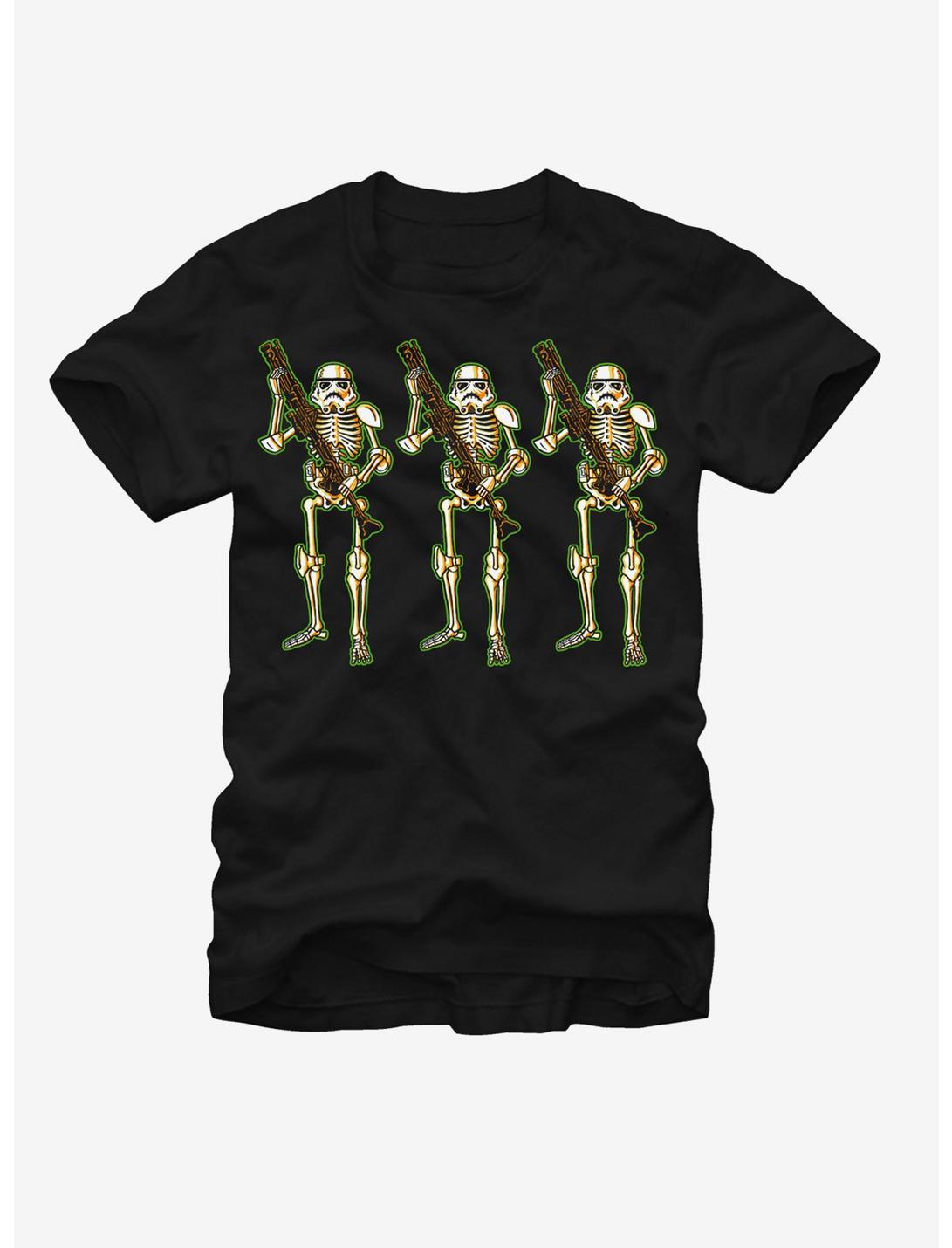 Star Wars Halloween Stormtrooper Skeletons T-Shirt