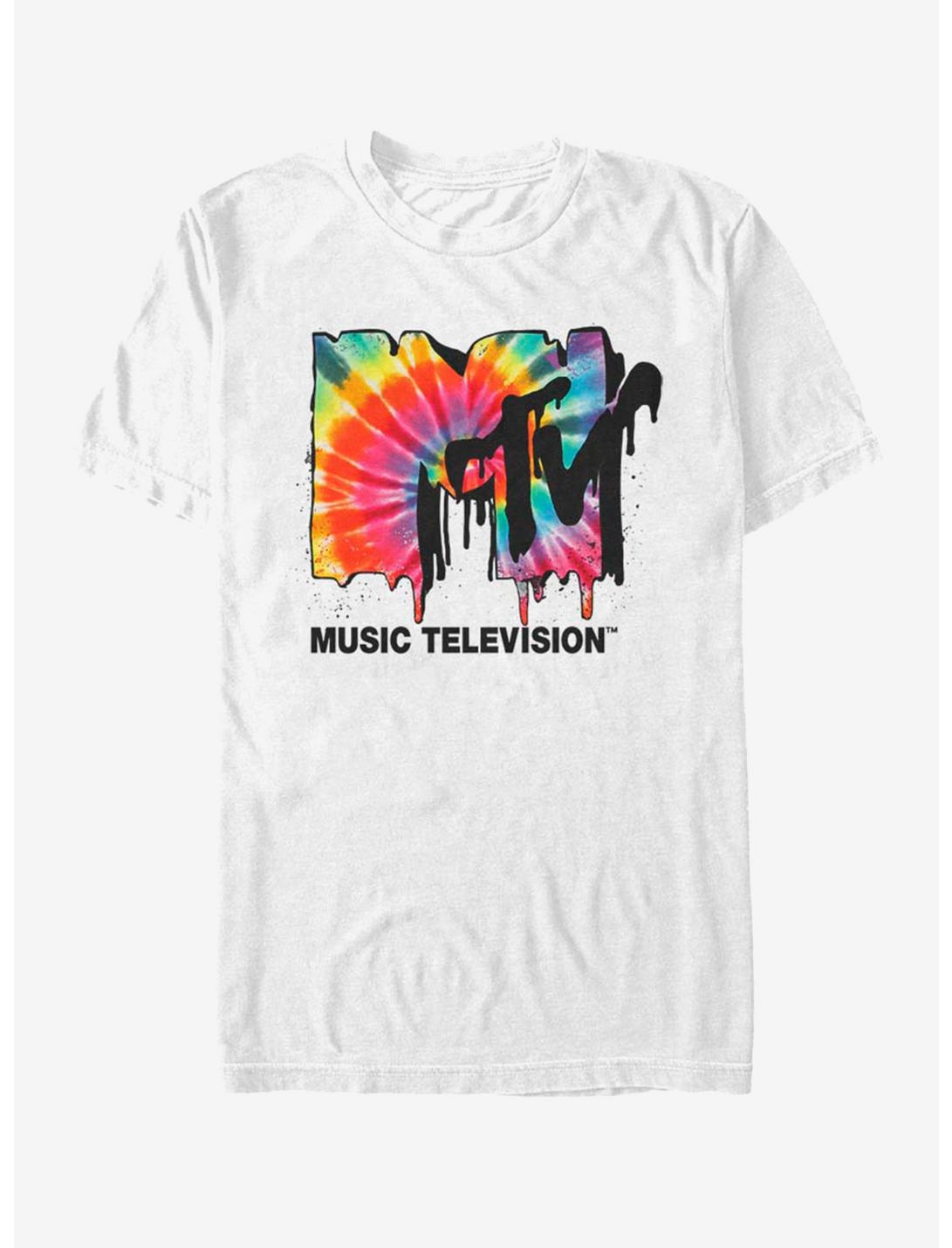 MTV Melted Tie-Dye Logo T-Shirt