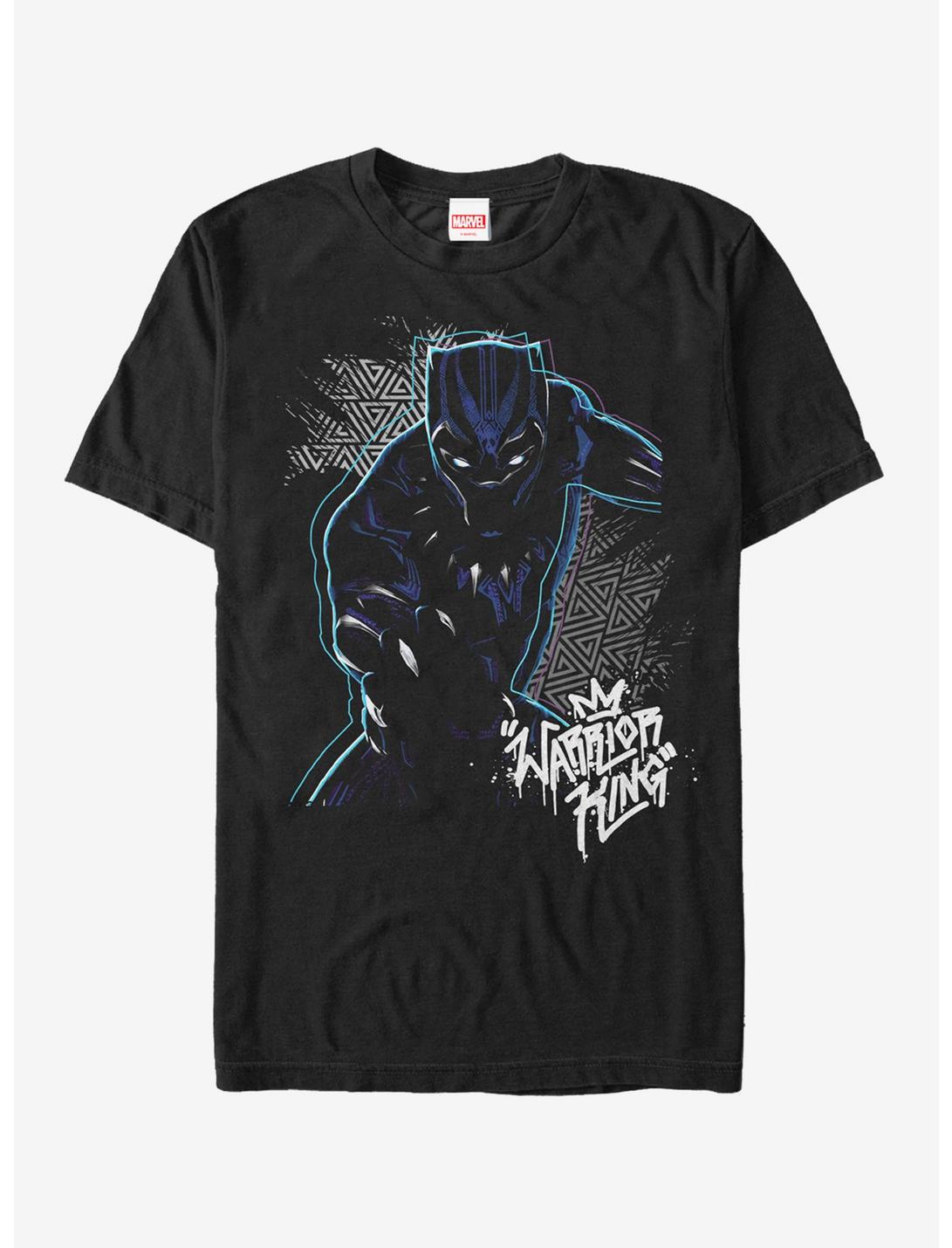 Marvel Black Panther 2018 Triangle Pattern T-Shirt