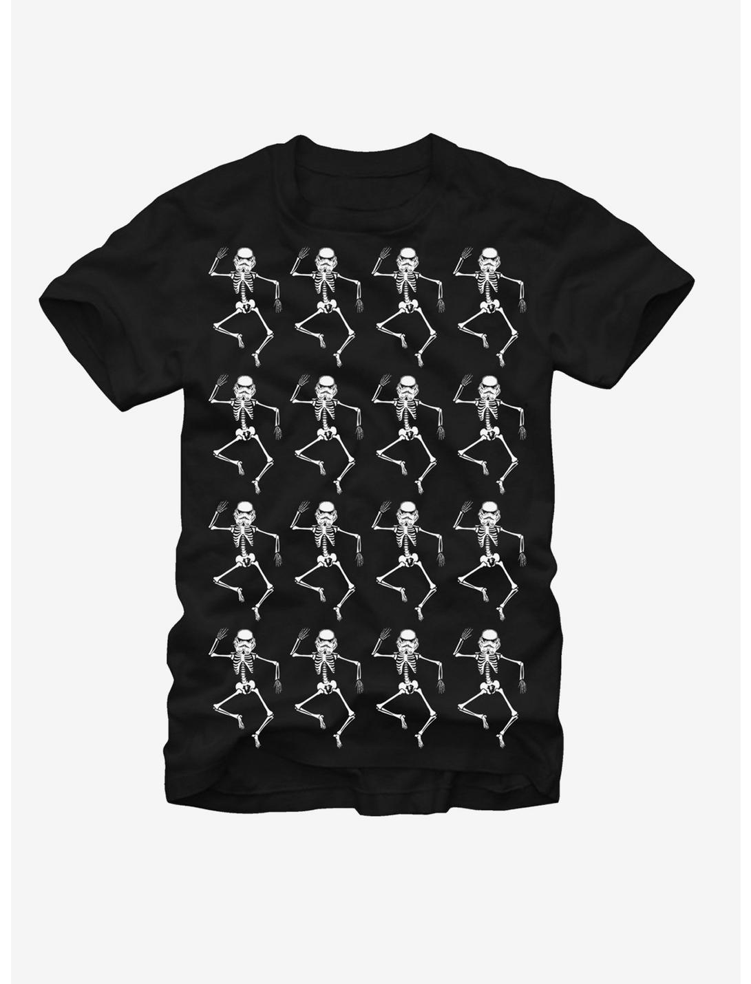 T-shirt squelette de Stormtrooper Star Wars Halloween