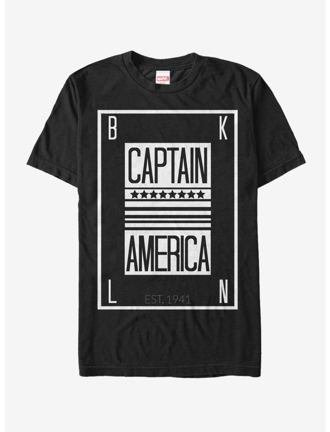 Marvel Captain America Calling Card T-Shirt