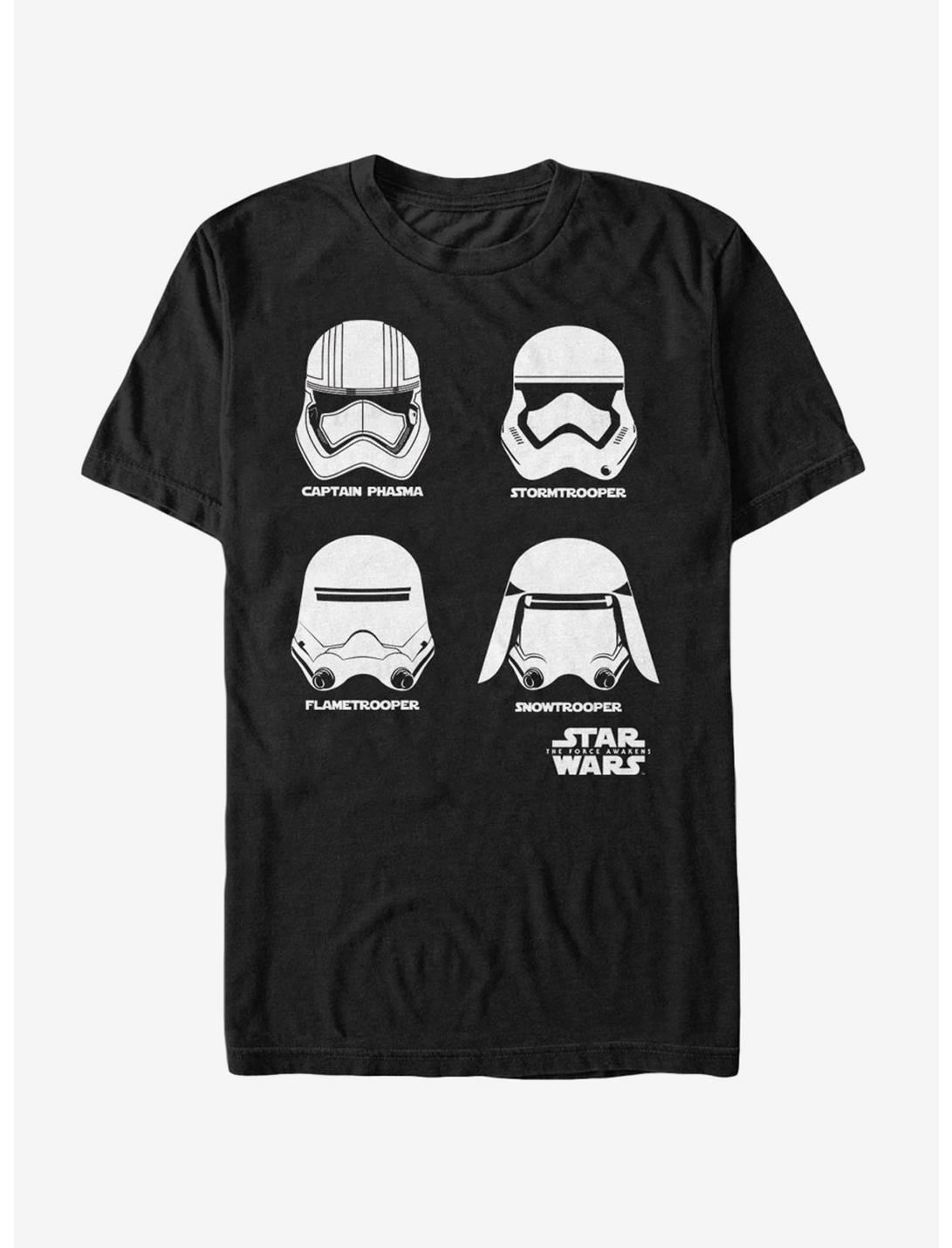 T-shirt Casques de Stormtroopers Star Wars Épisode VII