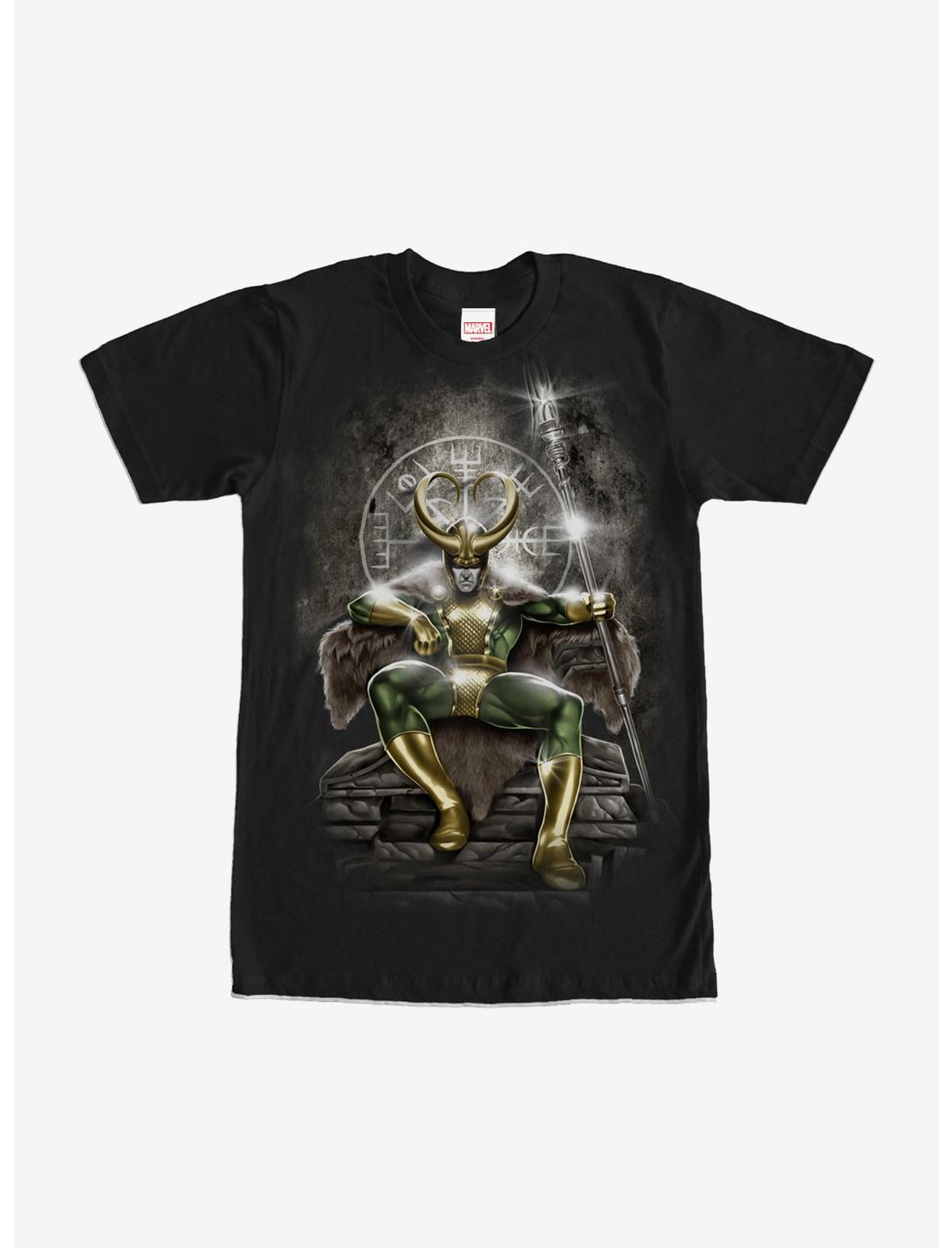 Marvel Loki Throne T-Shirt