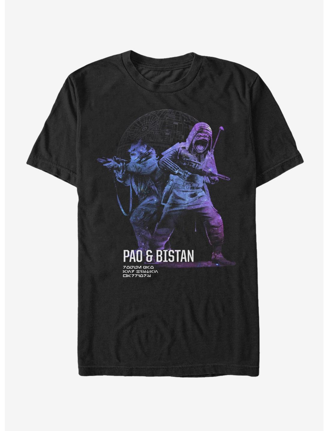 Star Wars Pao Bistan Galaxy Print T-Shirt